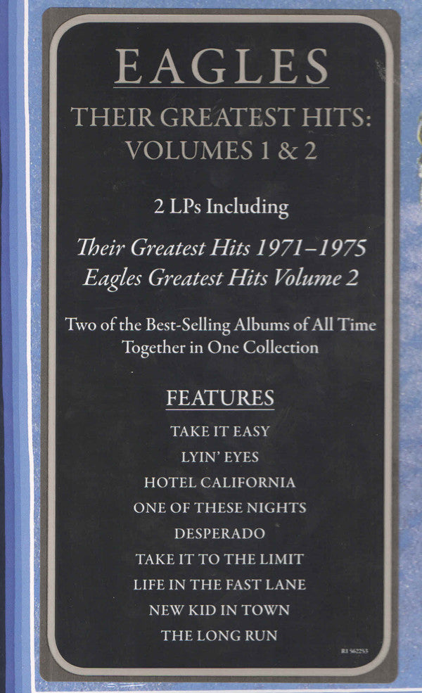 Eagles : Their Greatest Hits Volumes 1 & 2 (LP, Comp + LP, Comp + Box, Comp)