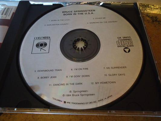 Bruce Springsteen : Born In The U.S.A. (CD, Album, JVC)