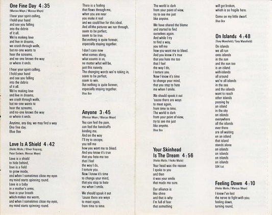 Camouflage : Methods Of Silence (Cass, Album, AR-)