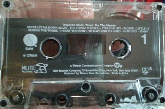 Depeche Mode : Music For The Masses (Cass, Album, Dol)