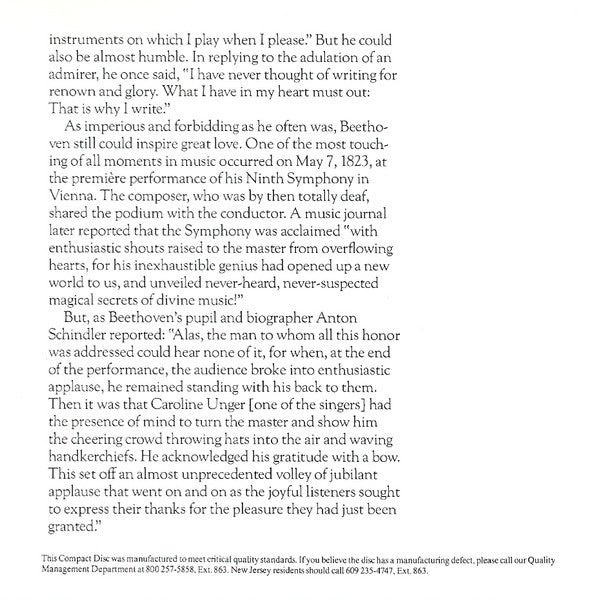 Ludwig Van Beethoven : Beethoven's Greatest Hits (CD, Comp, RE)