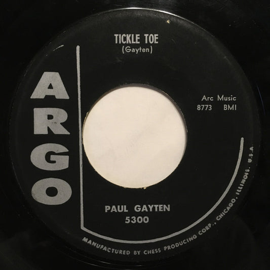 Paul Gayten : Windy / Tickle Toe (7", Single)