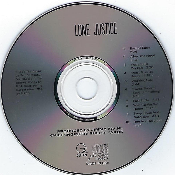 Lone Justice : Lone Justice (CD, Album)