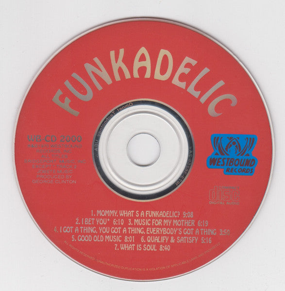 Funkadelic : Funkadelic (CD, Album, RE)