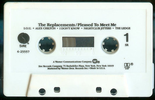 The Replacements : Pleased To Meet Me (Cass, Album, Dol)