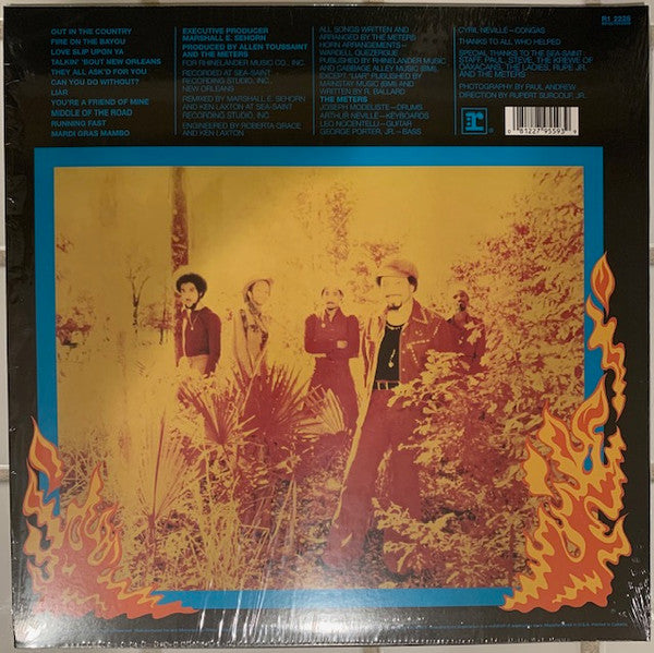 The Meters : Fire On The Bayou (LP, Album, RE)