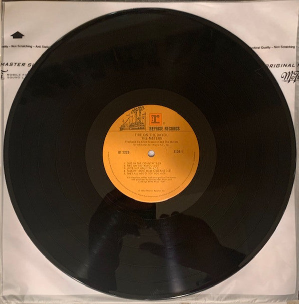 The Meters : Fire On The Bayou (LP, Album, RE)