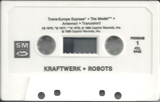 Kraftwerk : Robots (Cass, Comp, Whi)