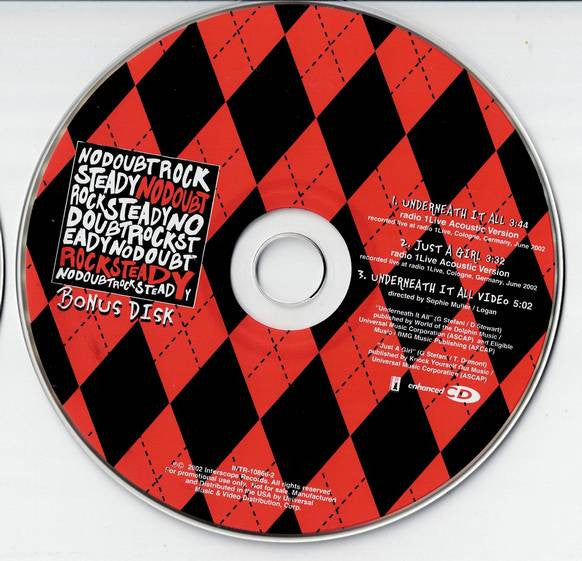 No Doubt : Rock Steady (CD, Album, Enh + CD, Single, Enh, Promo, Bon)