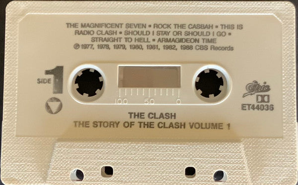 The Clash : The Story Of The Clash Volume 1 (2xCass, Comp, Dol)