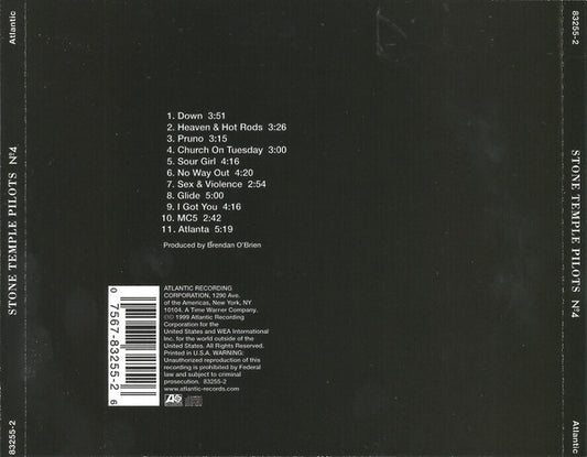 Stone Temple Pilots : Nº4 (CD, Album, Jew)