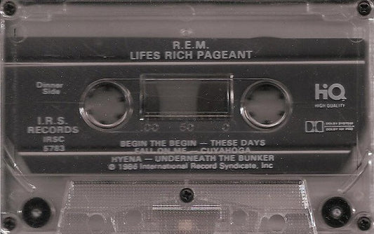 R.E.M. : Lifes Rich Pageant (Cass, Album)