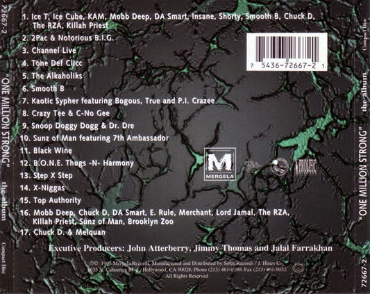 Various : One Million Strong (The Album) (CD, Album, Comp)