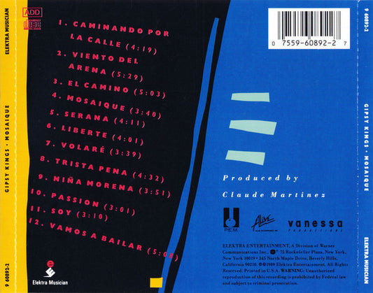 Gipsy Kings : Mosaïque (CD, Album, RE)