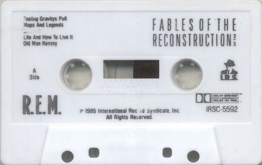 R.E.M. : Fables Of The Reconstruction / Reconstruction Of The Fables (Cass, Album, Dol)