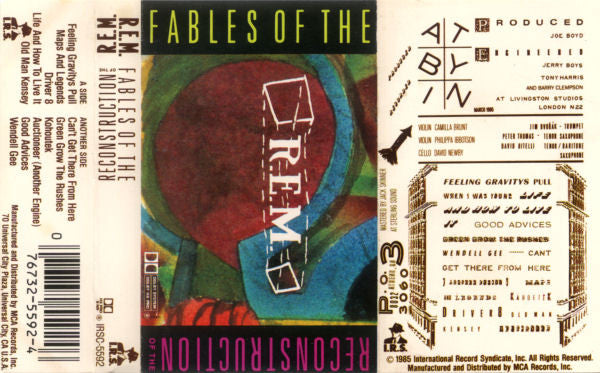 R.E.M. : Fables Of The Reconstruction / Reconstruction Of The Fables (Cass, Album, Dol)