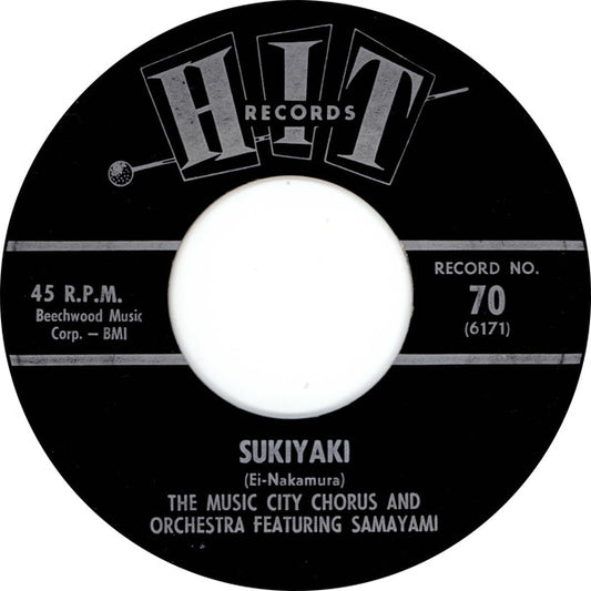 Alpha Zoe / Music City Orchestra And Singers Featuring Samayami : Hello Stranger / Sukiyaki (7", Single)