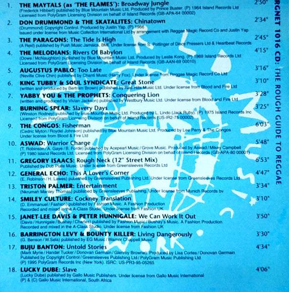 Various : The Rough Guide To Reggae (CD, Comp)