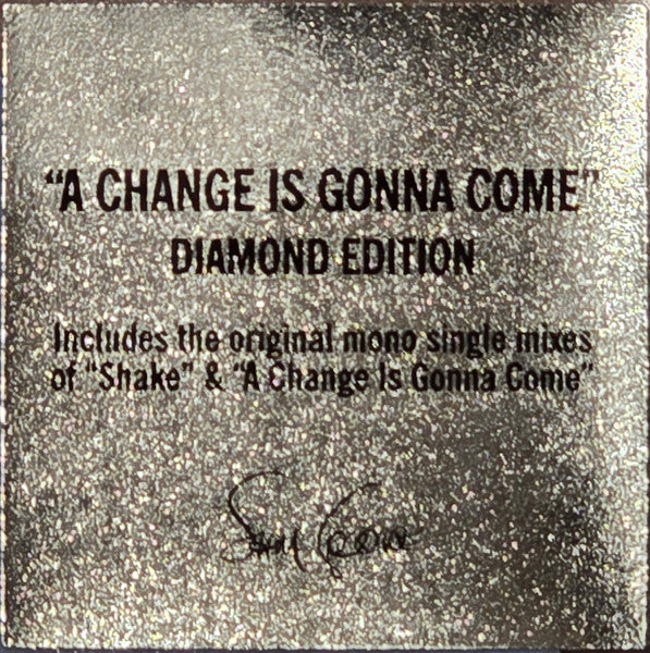 Sam Cooke : Shake / A Change Is Gonna Come (7", RSD, Single, Mono, Whi)
