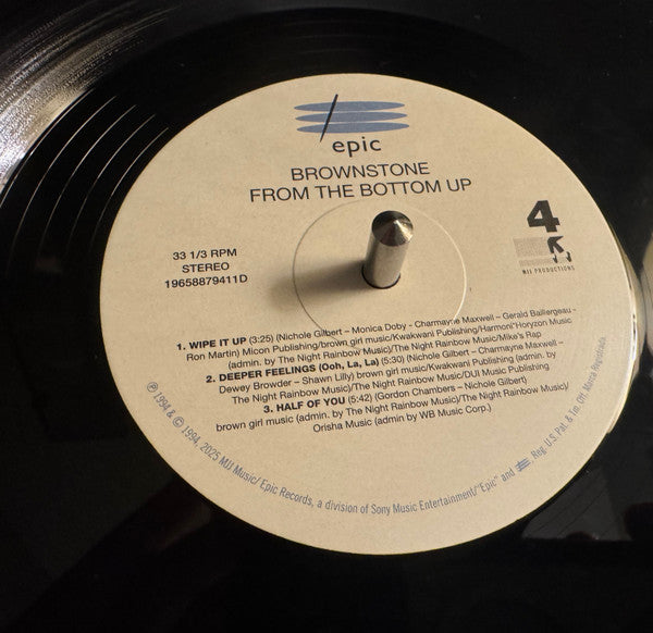 Brownstone : From The Bottom Up (LP, RE)