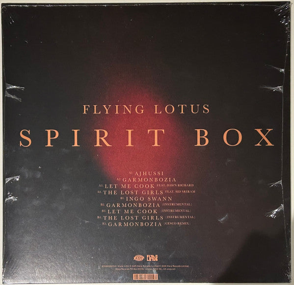 Flying Lotus : Spirit Box (12", EP, RSD, Ltd, Bla)