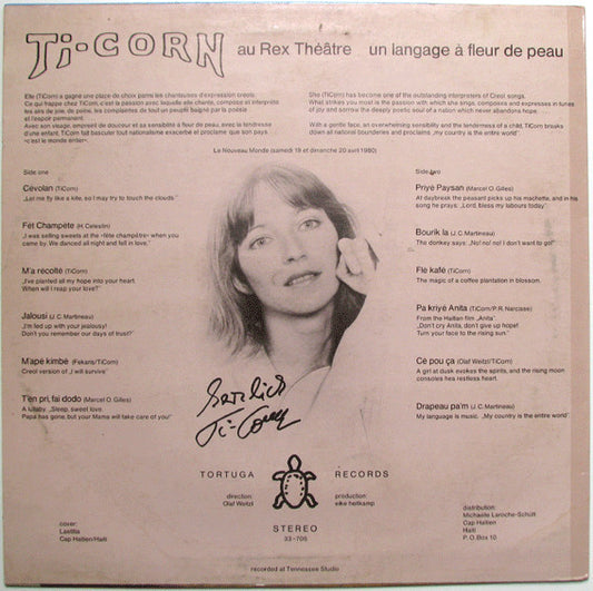 Ti-Corn* : Cévolan - Ti-Corn Au Rex Théatre (LP, Album)