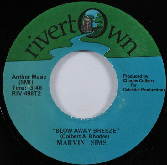 Marvin Sims* : Love Is On The Way (7", Single)