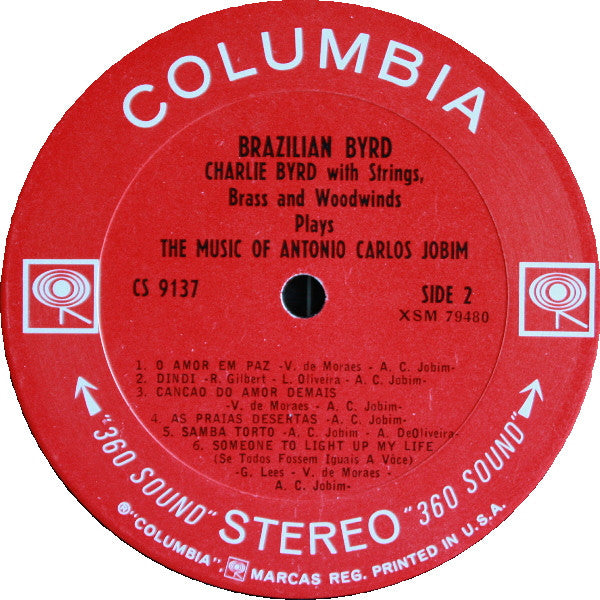 Charlie Byrd : Brazilian Byrd (LP, Album)