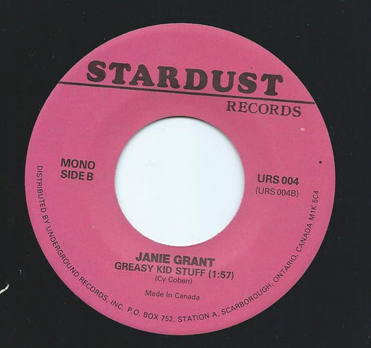 Janie Grant : Triangle / Greasy Kid Stuff (7", Single, RE)