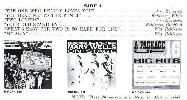 Mary Wells : Greatest Hits (LP, Album, Comp, RE)