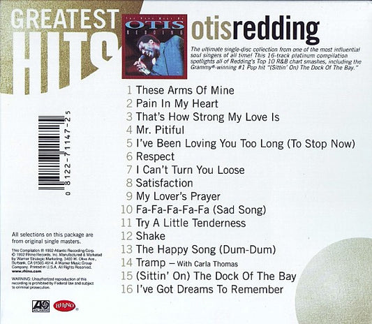 Otis Redding : The Very Best Of Otis Redding (CD, Comp)