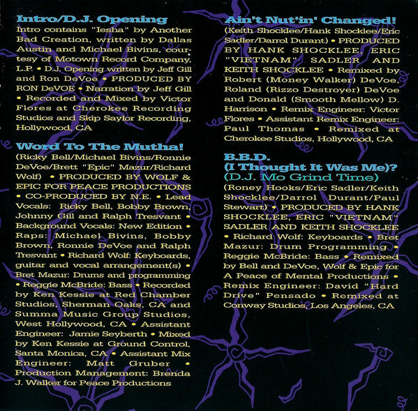 Bell Biv Devoe : WBBD - Bootcity! (The Remix Album) (CD, Album)