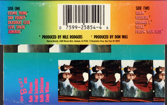 The B-52's : Cosmic Thing (Cass, Album, SR,)