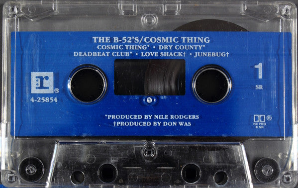 The B-52's : Cosmic Thing (Cass, Album, SR,)