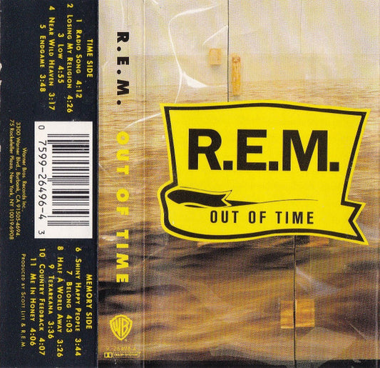 R.E.M. : Out Of Time (Cass, Album, SR,)