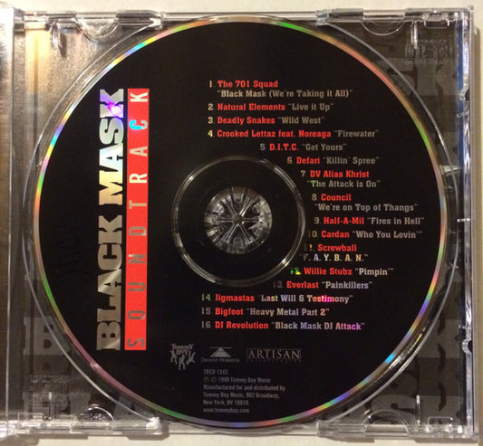 Various : Black Mask - Music From The Original Motion Picture (CD, Comp)