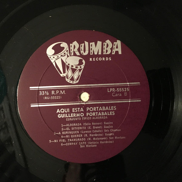 Guillermo Portabales : Aqui Esta Portabales (LP)