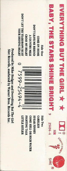 Everything But The Girl : Baby, The Stars Shine Bright (Cass, Album)