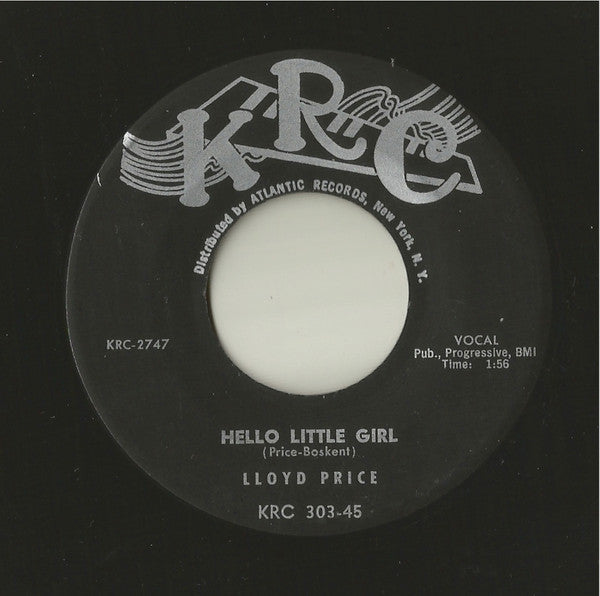 Lloyd Price : Georgianna / Hello Little Girl (7", Single)