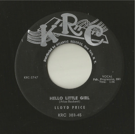 Lloyd Price : Georgianna / Hello Little Girl (7", Single)
