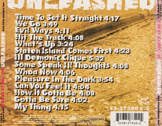 UMC's : Unleashed (CD, Album)