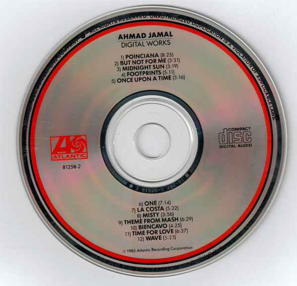 Ahmad Jamal : Digital Works (CD, Album, RE)