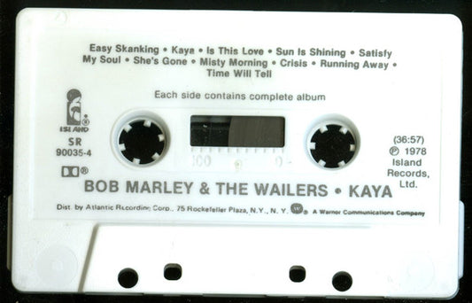 Bob Marley & The Wailers : Kaya (Cass, Album)