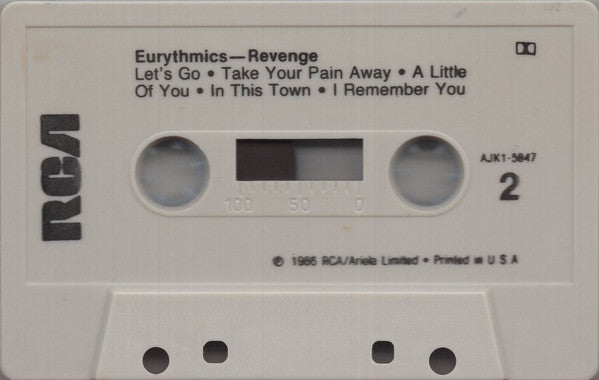 Eurythmics : Revenge (Cass, Album)