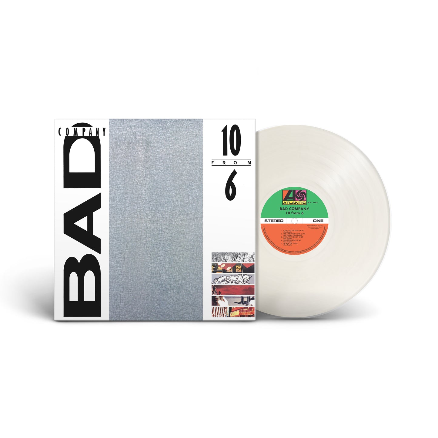 Bad Company - 10 From 6 (ROCKTOBER) (Translucent Milky Clear Vinyl) (LP) M
