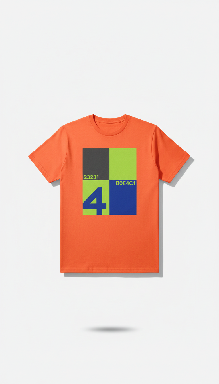 Orange Graphic Tee Street Edition