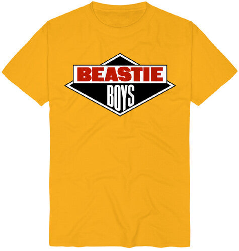 Beastie Boys - Beastie Boys Diamond Logo Gold Unisex Short Sleeve T-shirt Small (LP) M