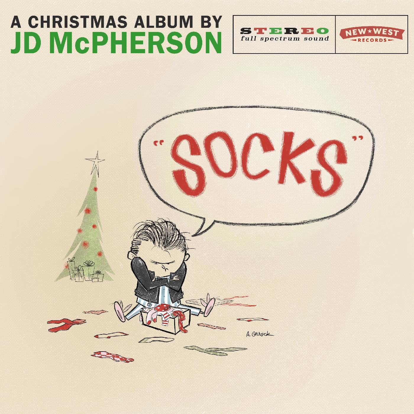 Jd Mcpherson - Socks (Colored Vinyl, Red, With Book, Sticker) (LP) M