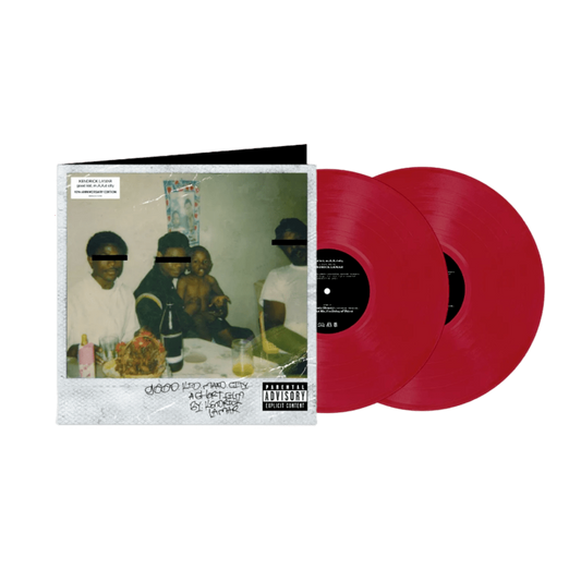 Kendrick Lamar - good Kid, M.A.A.D City (10th Anniversary Edition, Limited Edition, Opaque Apple Red Colored Vinyl) [Explicit Content] [Import] (2 Lp's) (LP) M