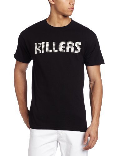 KILLERS - Men'S Killers White Logo Shirt, Black, Small (LP) M
